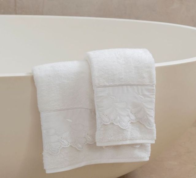 BATH TOWEL 02 PCS FOLIAGE