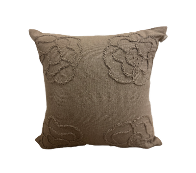 CUSHION COVER 4 ROSAS 0.45 X 0.45