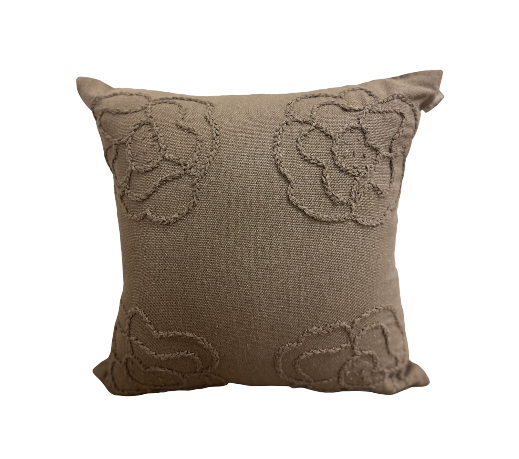 CUSHION COVER 4 ROSAS 0.45 X 0.45