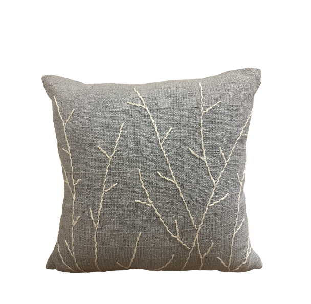 CUSHION COVER BORDADO GALHOS 0.45 X 0.45