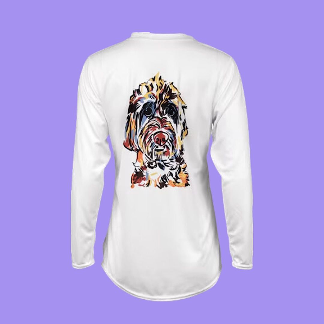 Women's Doodle All Day Tech Tee Shirt - Long Sleeve