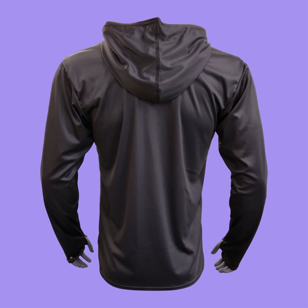 Men's Doodle Dad Long Sleeve Thumbhole Hoodie - Fitted