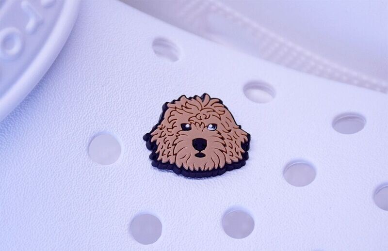GoldenDoodle Shoe Charm