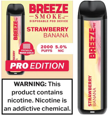 Breeze Pro 2000 - Strawberry Banana