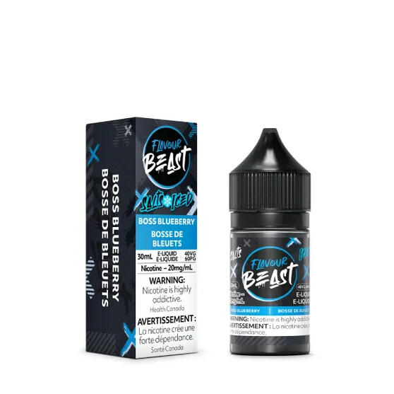 Flavour Beast - Boss Blueberry Iced 30 ml Salts