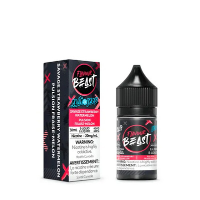 Flavour Beast - Savage Strawberry Watermelon Iced 30 ml Salts