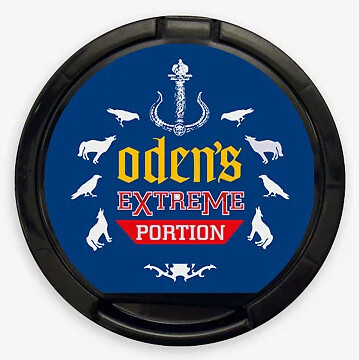 Oden&#39;s Nicotine Pouches - Extreme Portion Blue Licorice