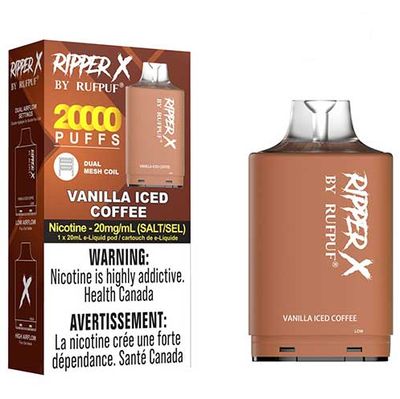 Rufpuf Ripper Level X Pods 20K - Vanilla Iced Coffee