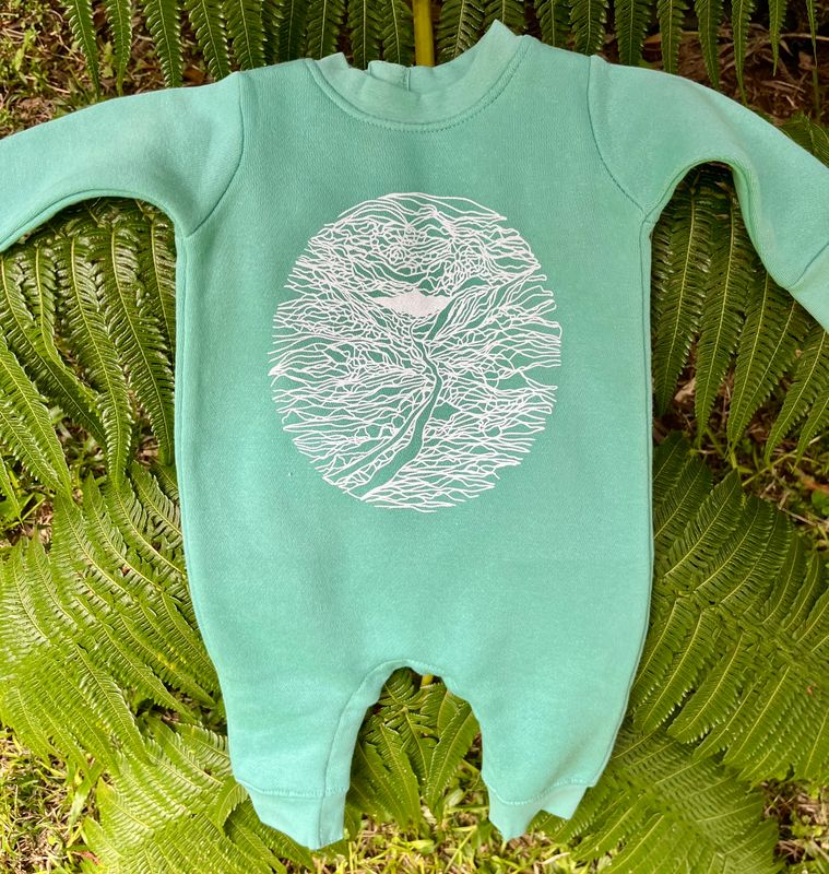 Kukaiau Onesie - Teal