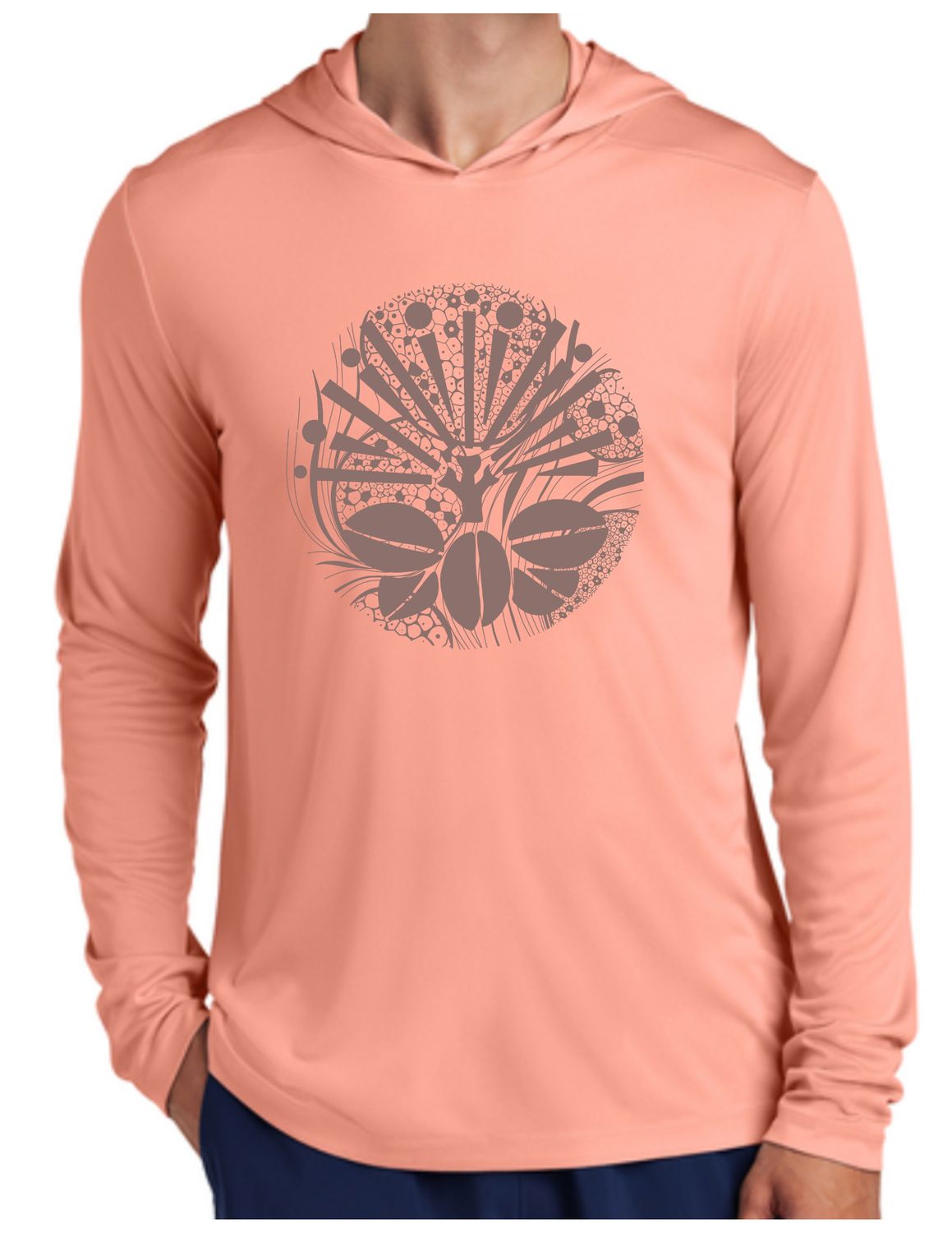 Kaumaikaohu - Coral DriFit Hoodie