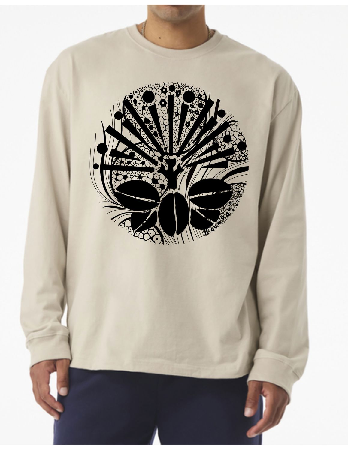 Kaumaikaohu - Tan Heavy Long Sleeve