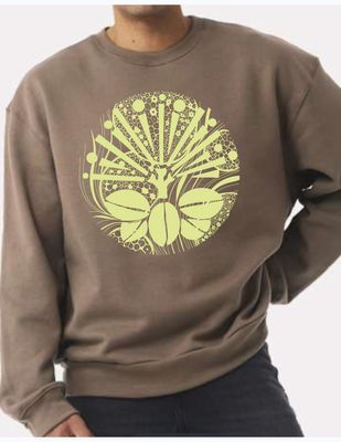 Kaumaikaohu - Vintage Brown Sweatshirt