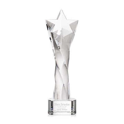Arlington - Star Award on Paragon Base - Clear