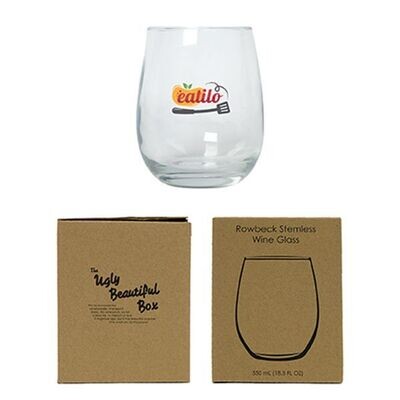 Rowbeck - Stemless Wine Glass - 550 ml. (18 fl. oz.)