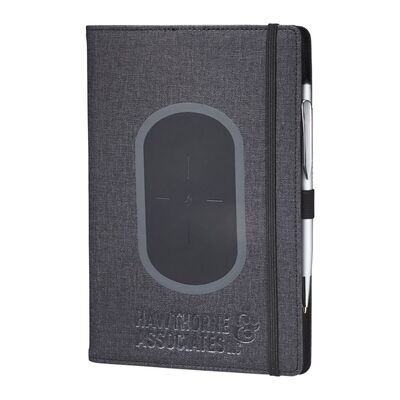 FSC® Mix Walton Wireless Charging JournalBook® - 5.5IN x 8.5IN