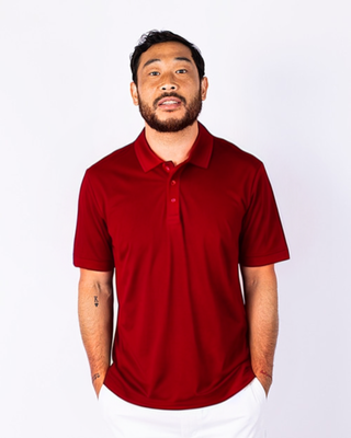 Big & Tall - Prospect Textured Stretch Polo - Men's