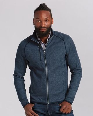 Big & Tall - Mainsail Sweater-Knit Full Zip Jacket - Men's