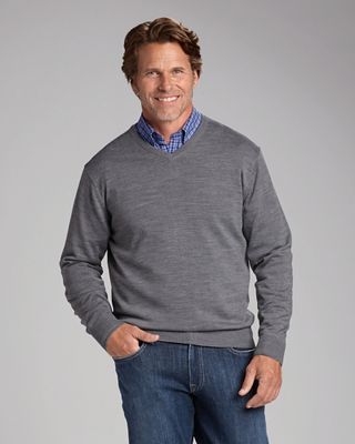 Douglas V-neck Sweater - Men's