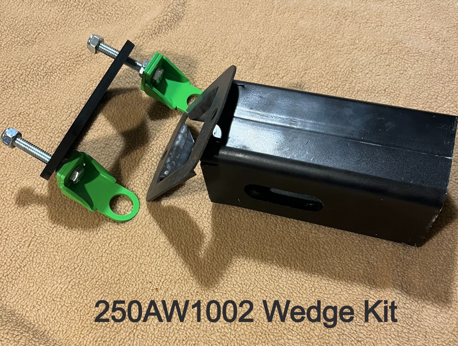 2.5" NoPlayWedge kit with wedge adapter sleeve
