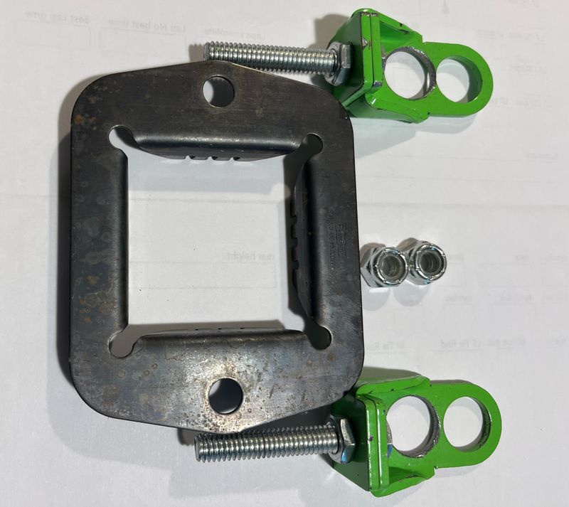2" NoPlayWedge universal kit