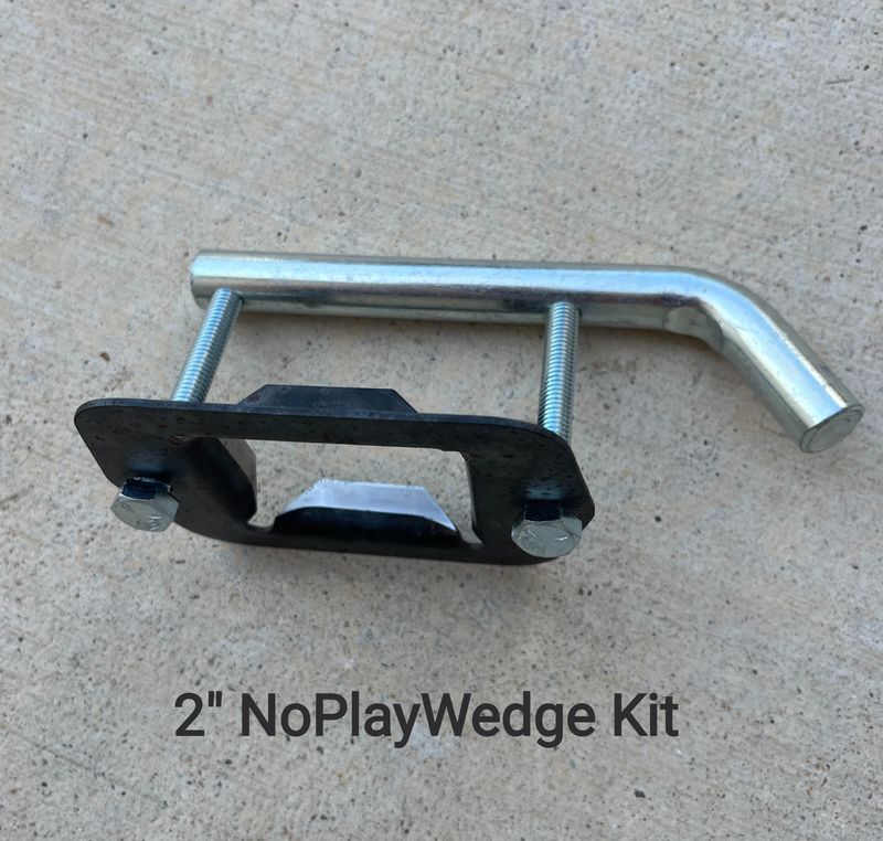 2" NoPlayWedge Kit with hitch pin