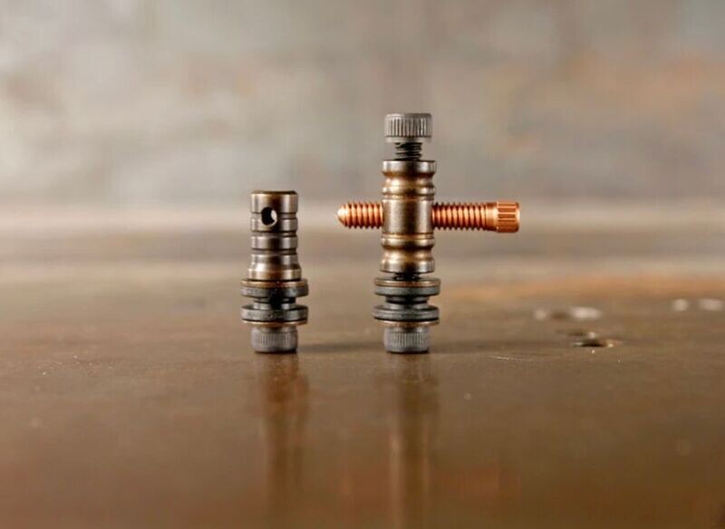 Antique Brass Binding Post Set