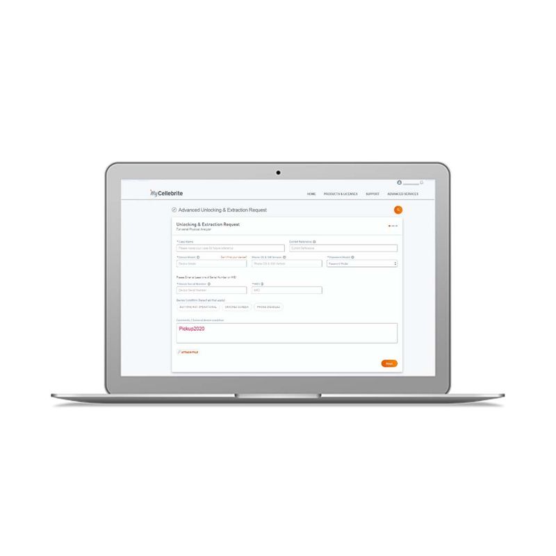 Cellebrite CAS