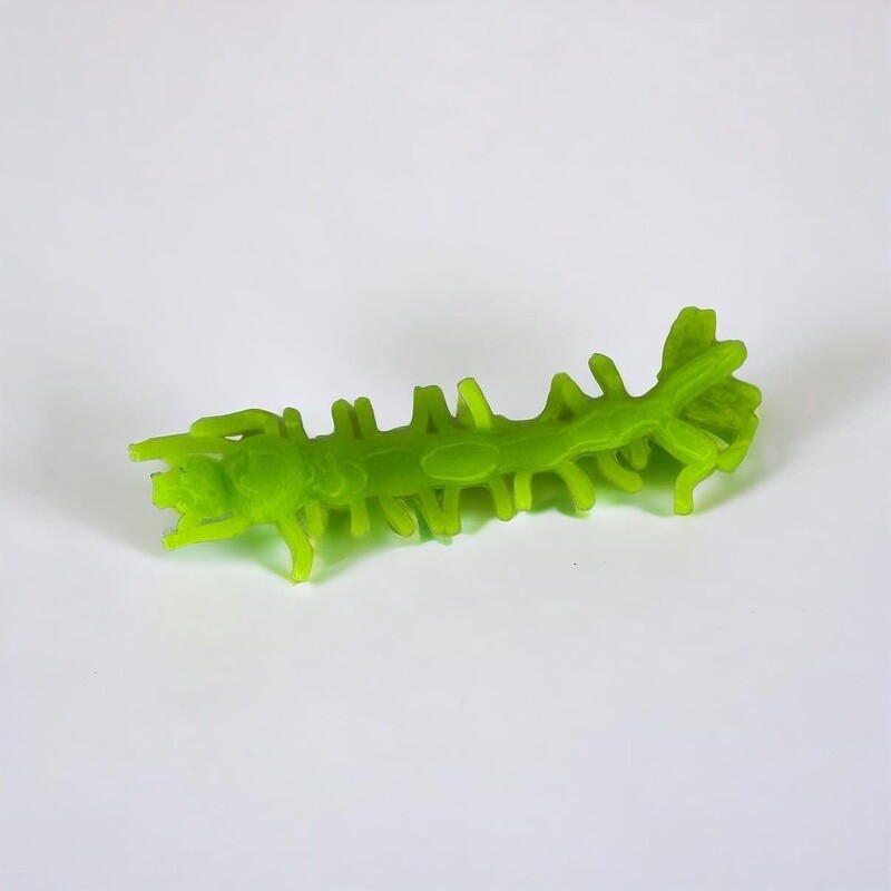 BY Mosquito Larvae UV Fluorescent Green