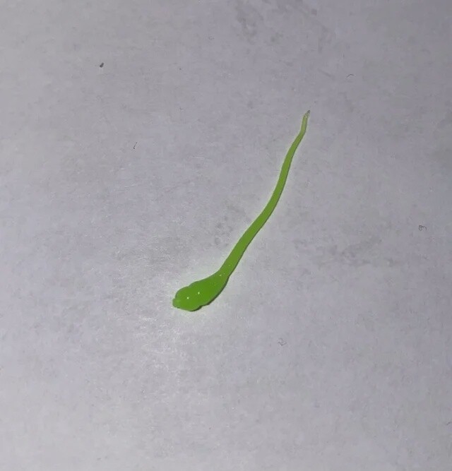 BY Microspike UV Flouorescent Green