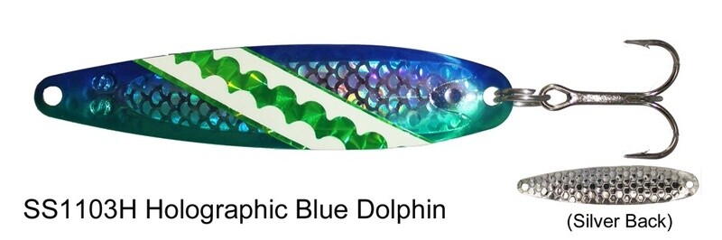 Dreamweaver Super Slim Blue Dolphin Holographic