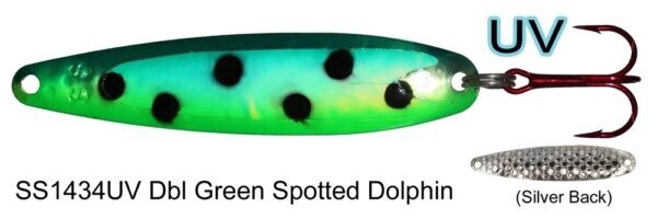 DW SS Dbl Green Spotted Dolphin