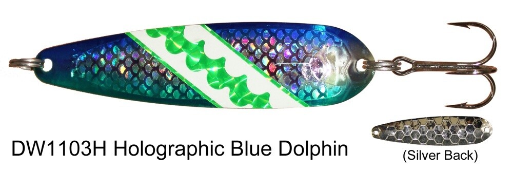 DW Std Blue Dolphin Holo w/Tape