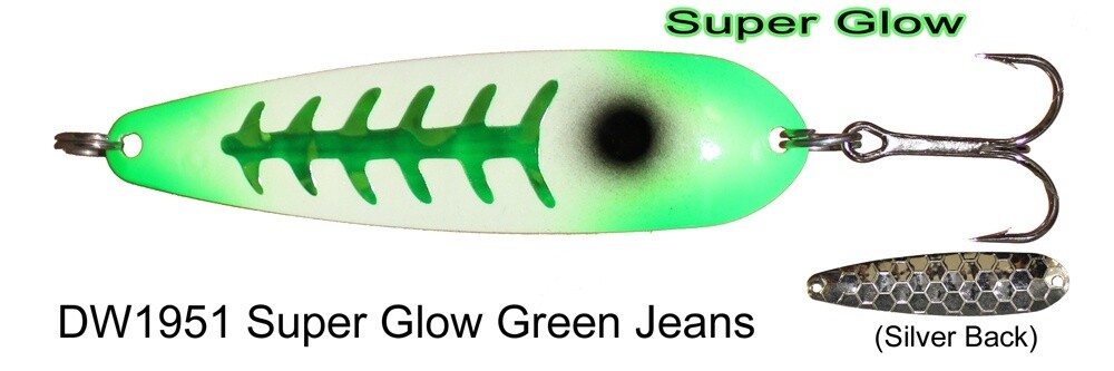 DW Std Super Glow Green Jeans
