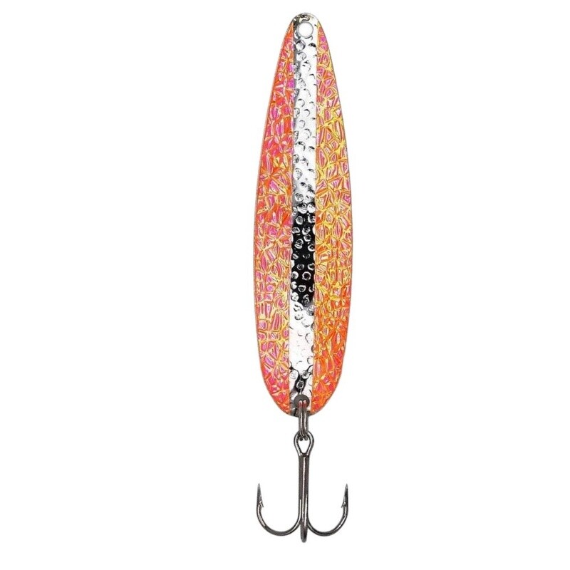 Stinger Spoon Silver Double Orange Crush