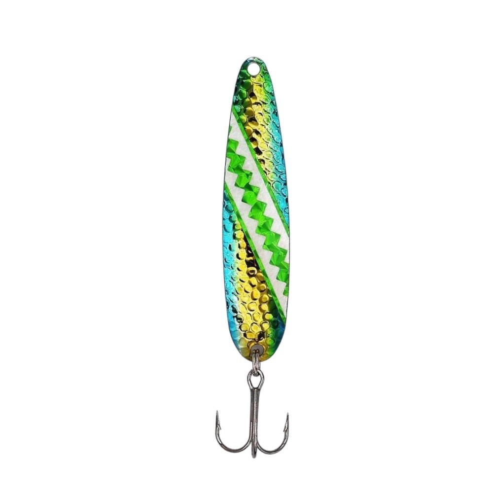 Stinger Spoon Silver Glow Puke