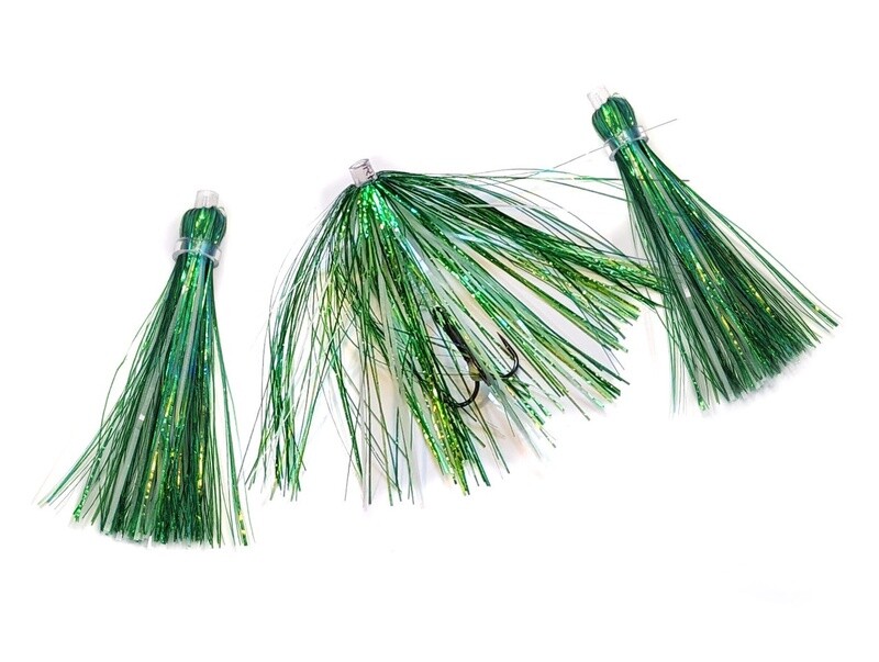 SC 4&quot; Flies 3pk Glow Green Gobblin (Green Lantern)