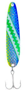 Stinger Spoon Silver Modified Blue Dolphin