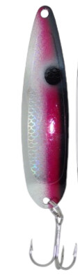 Stinger Spoon Silver Purple Gator Holographic
