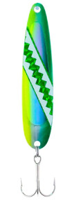 Stinger Spoon Silver Green Dolphin UV