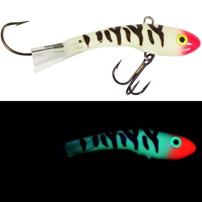 Shiver Minnow #2 Glow Bloody Nose