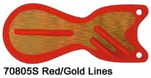 DW Spin Doctor 6&quot; Red/Gold Lines