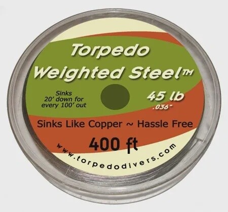 Torpedo Weighted Steel 45# 400&#39;