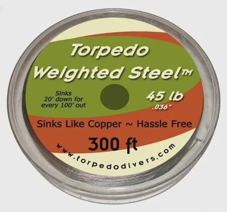 Torpedo Weighted Steel 45# 300&#39;