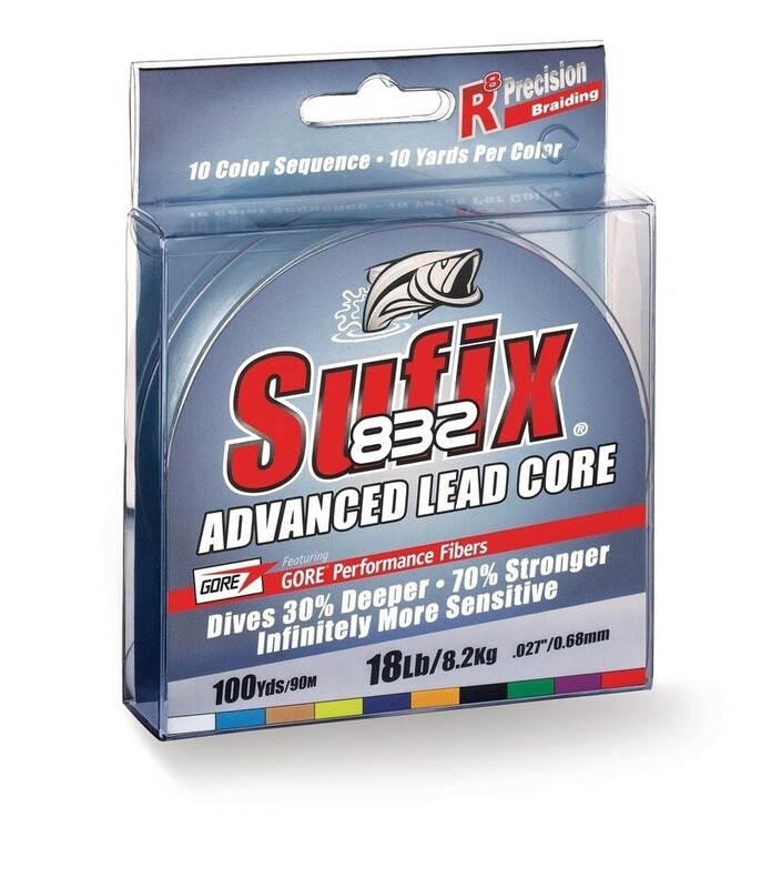 Sufix 832 Leadcore 18# 200yd