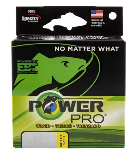 PowerPro Hi Vis Yellow 150yd 15#