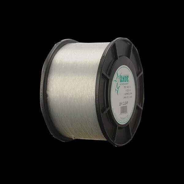 Ande Premium Mono Clear Spool 1,600yd 30#