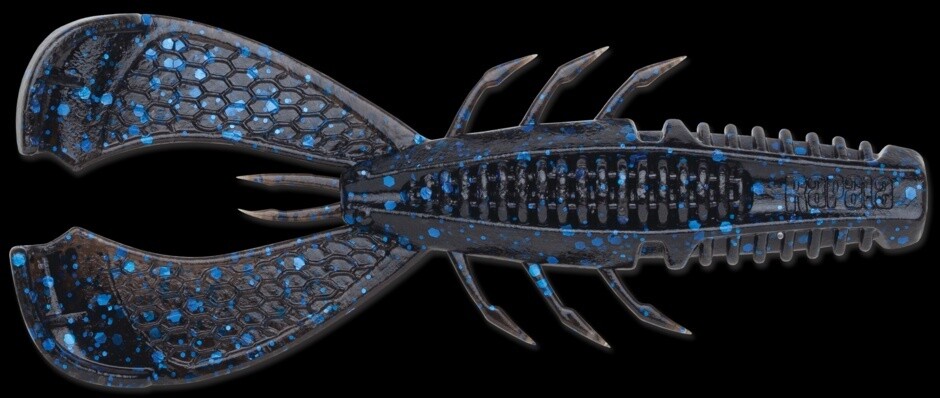 Cleanup Craw 3.5" Black Blue Flake