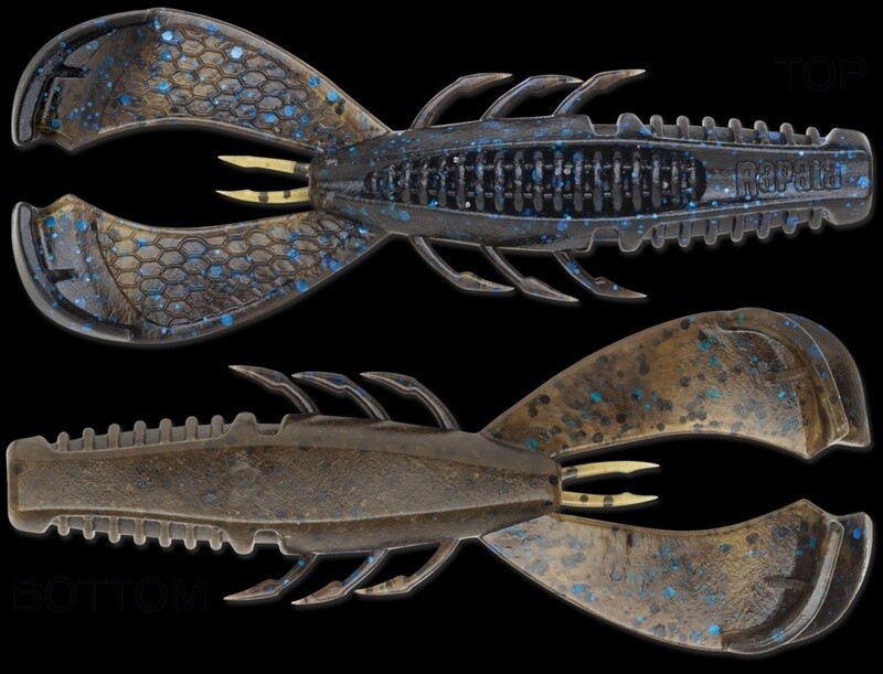 Cleanup Craw 3.5" Black Blue Green Pumpkin