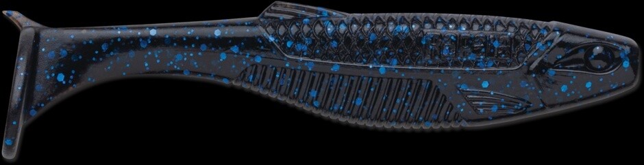 Mayor 3" Black Blue Flake