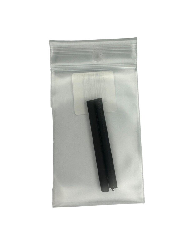Shrink Tube Black 1/8&quot; x 2&quot; 2pk